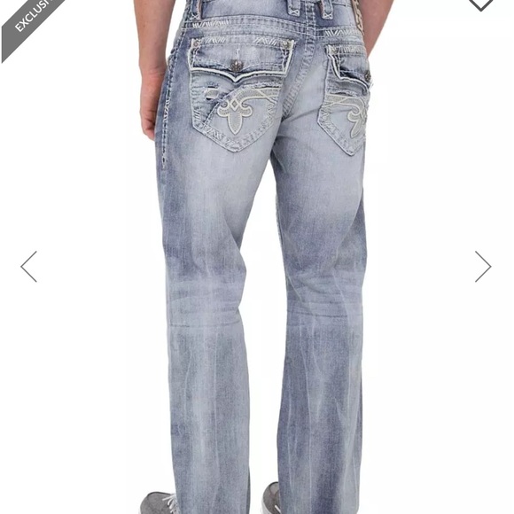 Rock Revival Men’s Jeans - Picture 4 of 5